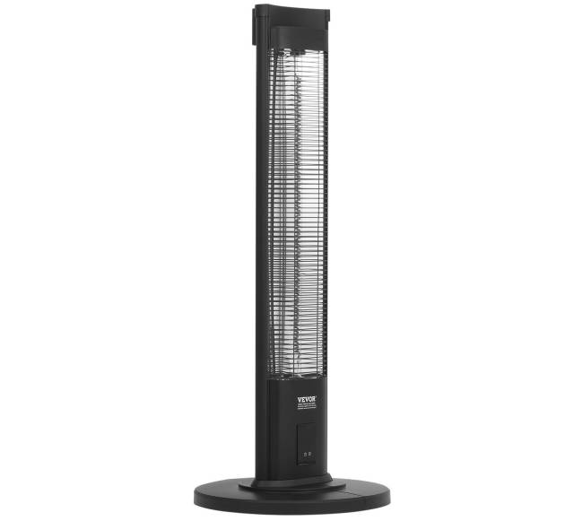 Infraraudonųjų spindulių šildytuvas 2000W su nuotoliniu valdymu10