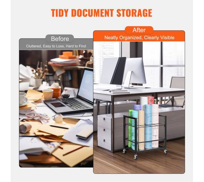 Planų laikymo stovas su 12 skyrių4