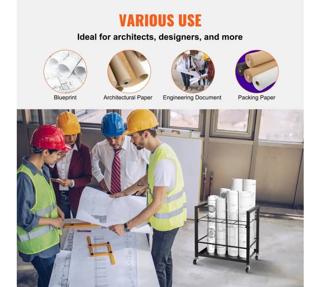 Planų laikymo stovas su 12 skyrių5