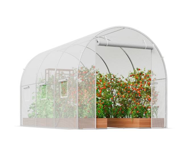 Erdvus tunelinis šiltnamis 292x196x190 cm8