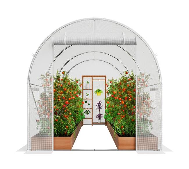 Erdvus tunelinis šiltnamis 292x196x190 cm10