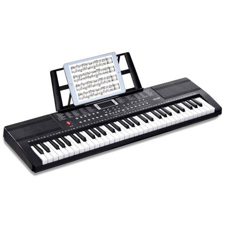 61 klavišų nešiojamas skaitmeninis pianinas0