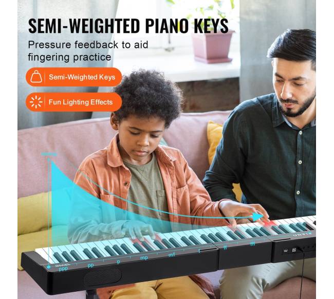 Elektrinis skaitmeninis pianinas 88 klavišai2