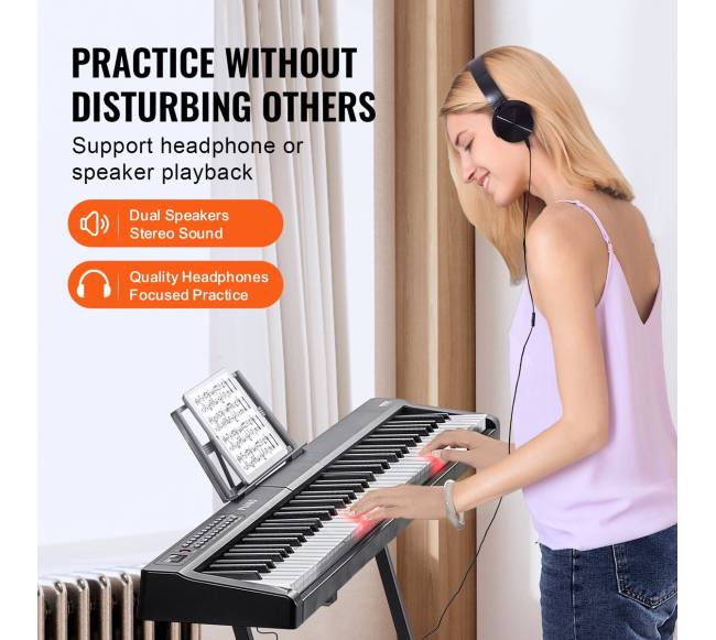 Elektrinis skaitmeninis pianinas 88 klavišai5