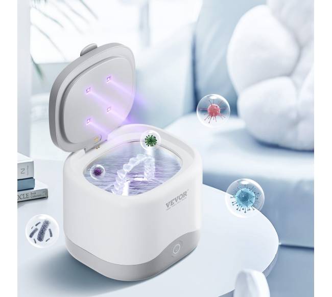 Ultragarsinis dantų protezų valiklis su UV7