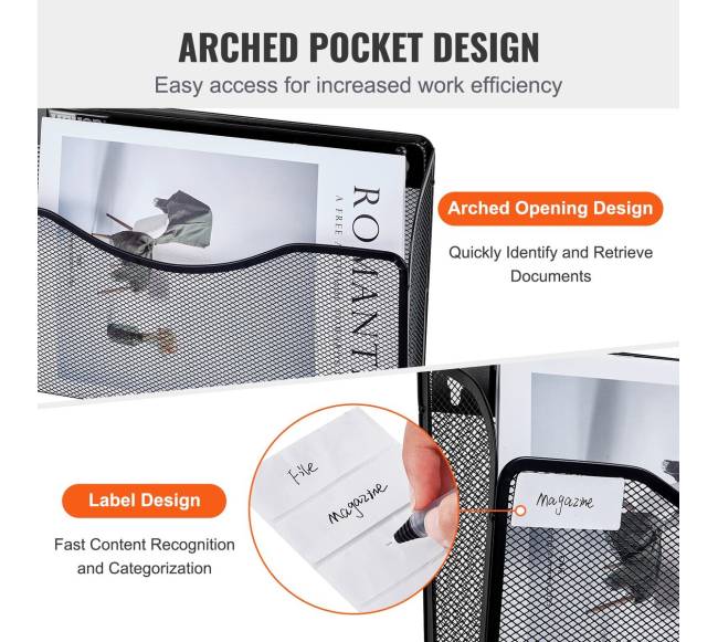 Tinklelių laikiklis dokumentams, 6 vnt.3