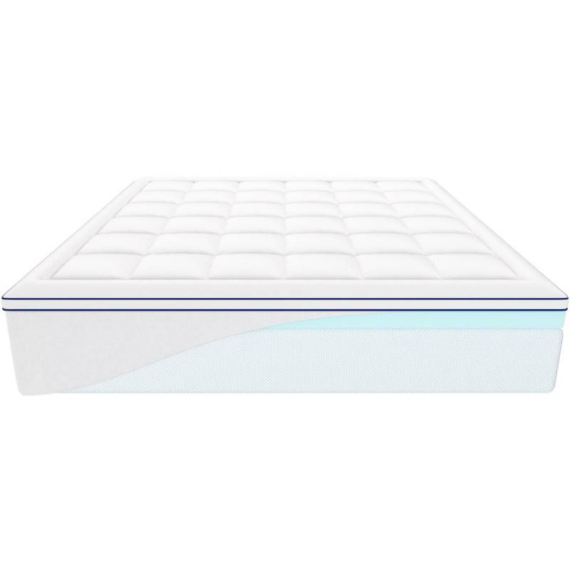 Atminties putplasčio čiužinio viršus 101.6 mm0