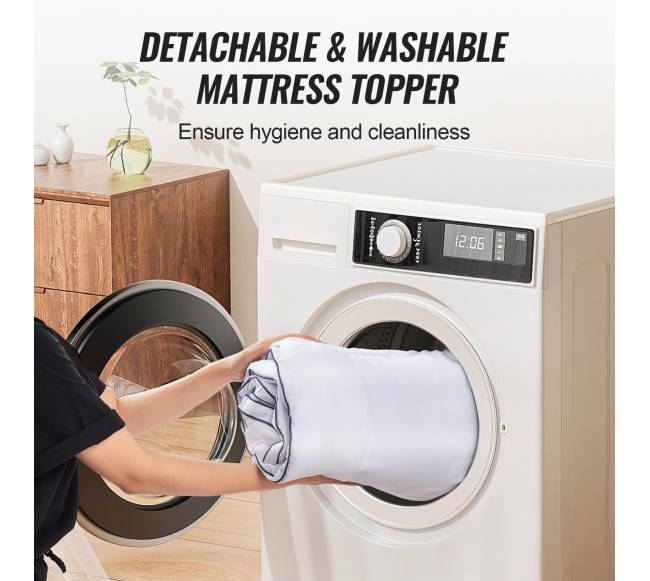 Atminties putplasčio čiužinio viršus 101.6 mm4