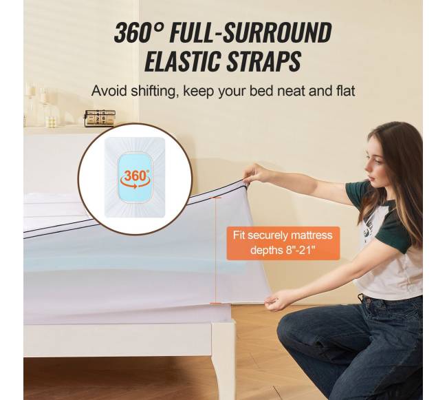 Atminties putplasčio čiužinio viršus 101.6 mm5