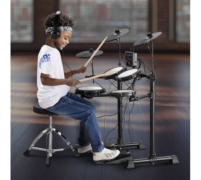 Elektrinė būgnų sistema su 150 garsų7