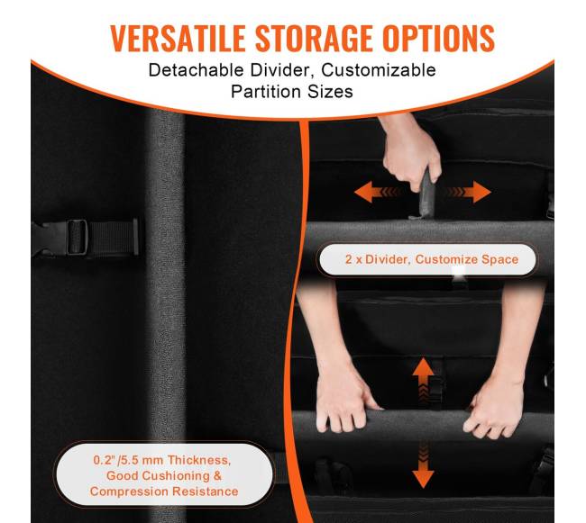 Teleskopo dėklas 770 mm su apsauga2