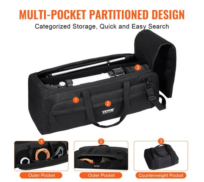 Teleskopo dėklas 770 mm su apsauga3