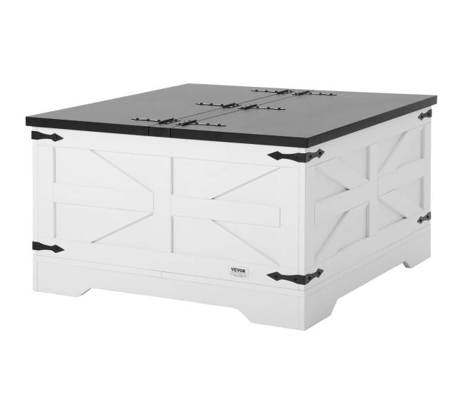 31,5 cm kaimiško stiliaus kavos staliukas su saugykla9