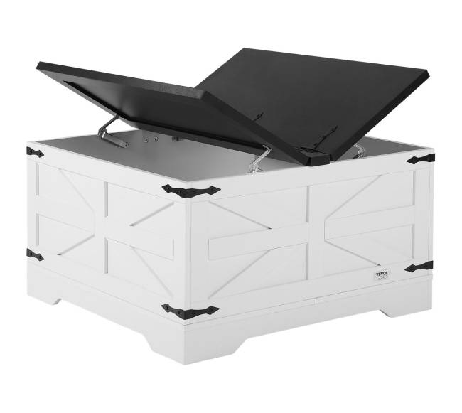 31,5 cm kaimiško stiliaus kavos staliukas su saugykla10