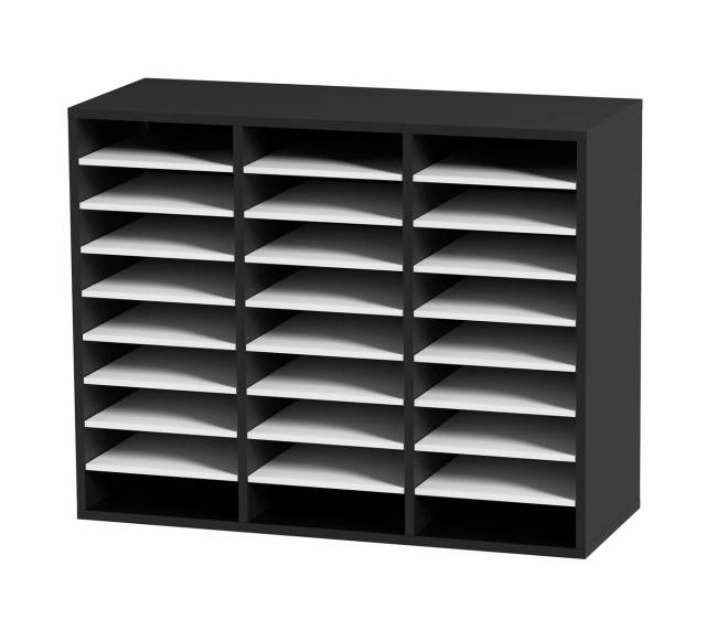 medinis dokumentų laikiklis su 27 skyreliais8