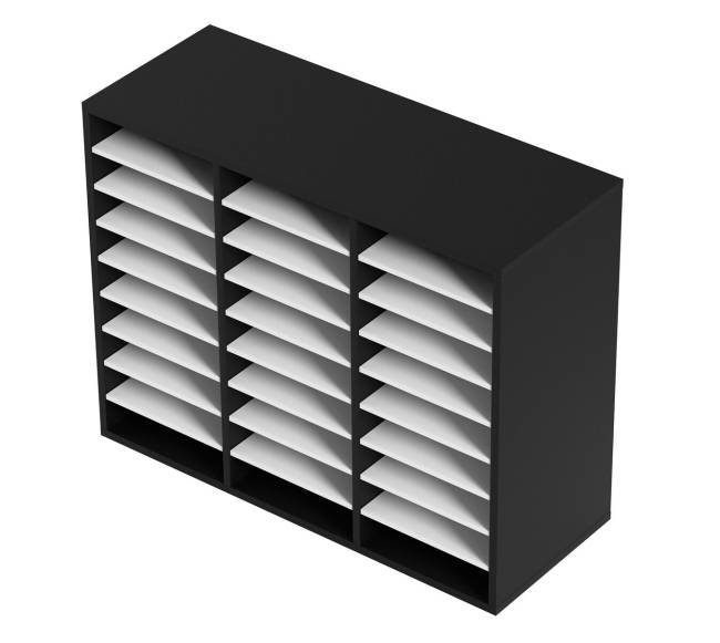 medinis dokumentų laikiklis su 27 skyreliais9