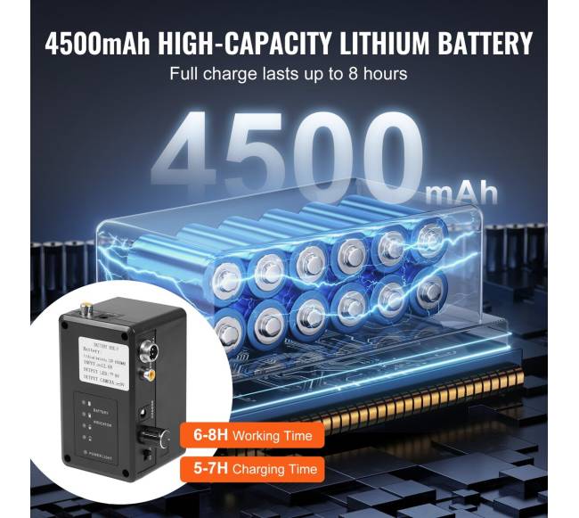 Nuotekų kamera su 9" ekranu ir 30m kabeliu5