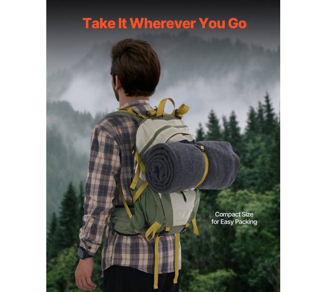 Vilnonė lauko antklodė 1.62 m x 2.23 m5