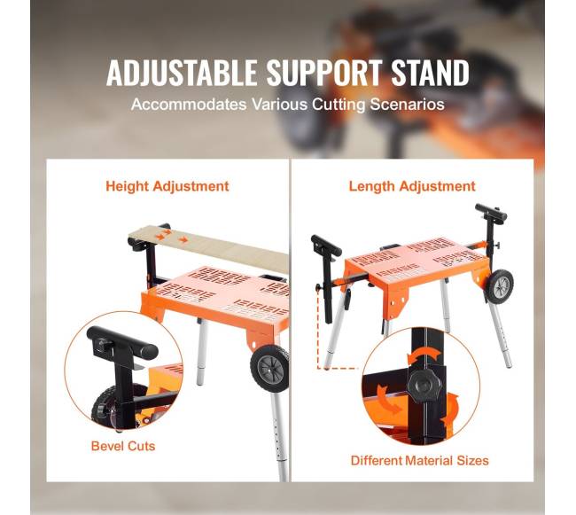 pjūklų stovas su stalu ir ratukais4