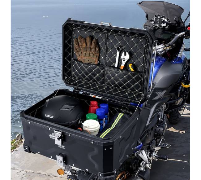 65 l motociklų bagažo dėžė7