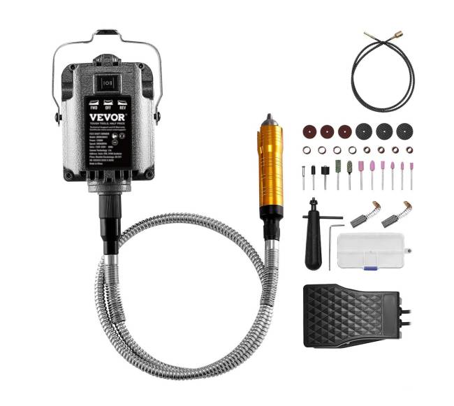 Lankstus veleno malūnas su pedalu ir priedais8