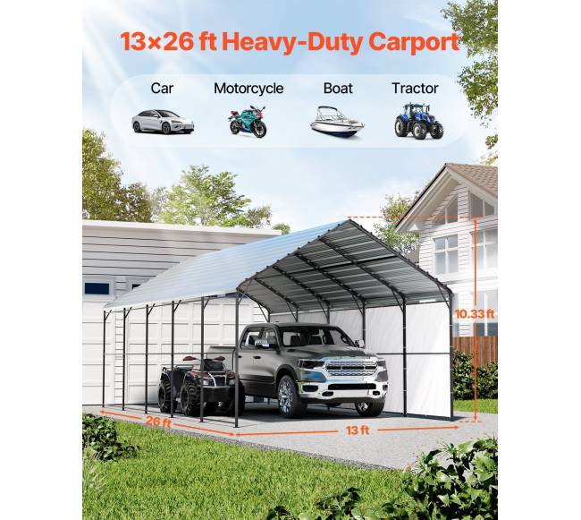 Metalinė automobilių priedanga valtims1