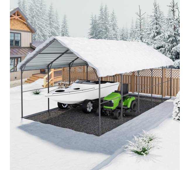 Metalinė automobilių priedanga valtims7