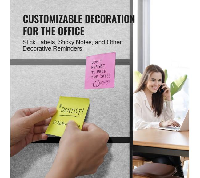 Garsą slopinanti kambario pertvara šviesiai pilka3