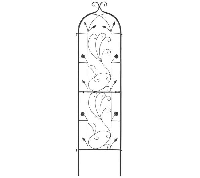Metalinis sodo parametras vijokliniams augalams 152 x 38 cm0