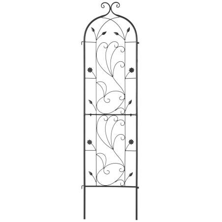 Metalinis sodo parametras vijokliniams augalams 152 x 38 cm0