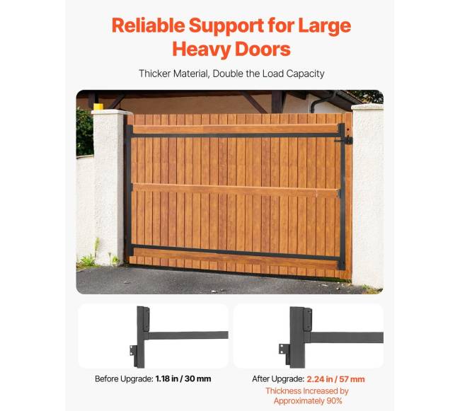 Vartų statybos priemonė, 101-183 cm pločiui3