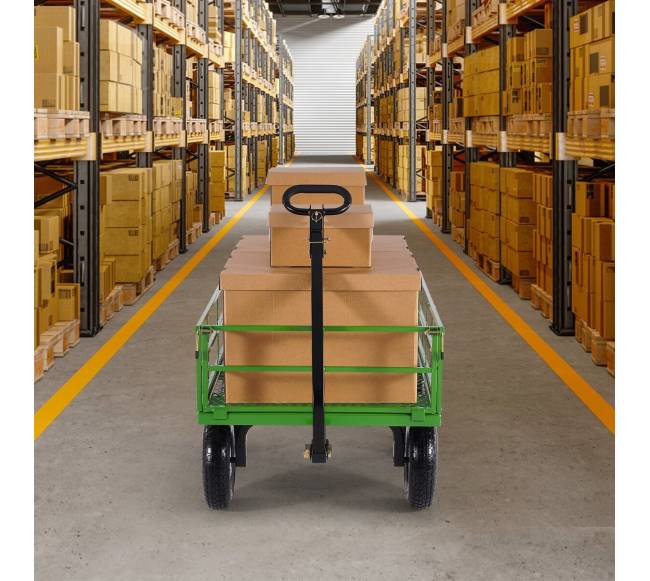 Plieninė sodo vežimėlis su 544 kg talpa7