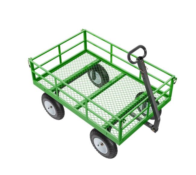 Plieninė sodo vežimėlis su 544 kg talpa9