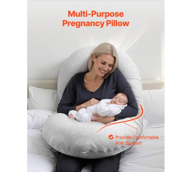 Nėštumo pagalvė C formos visa kūnui5