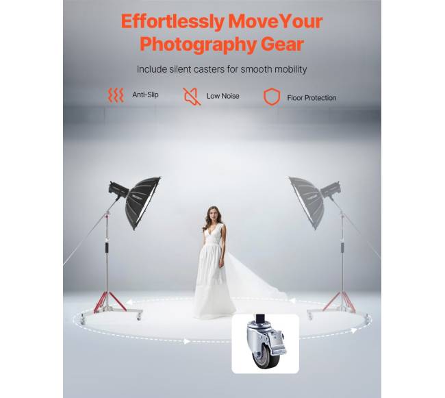 Apšvietimo stovas su ratukais iki 320 cm aukščio4