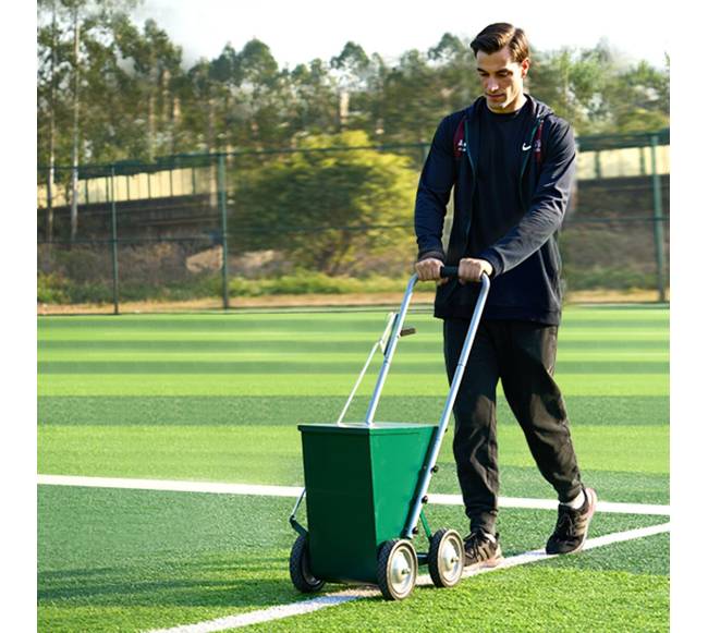 4 ratų dažų žymeklis su 2 arba 4 cm linijomis7