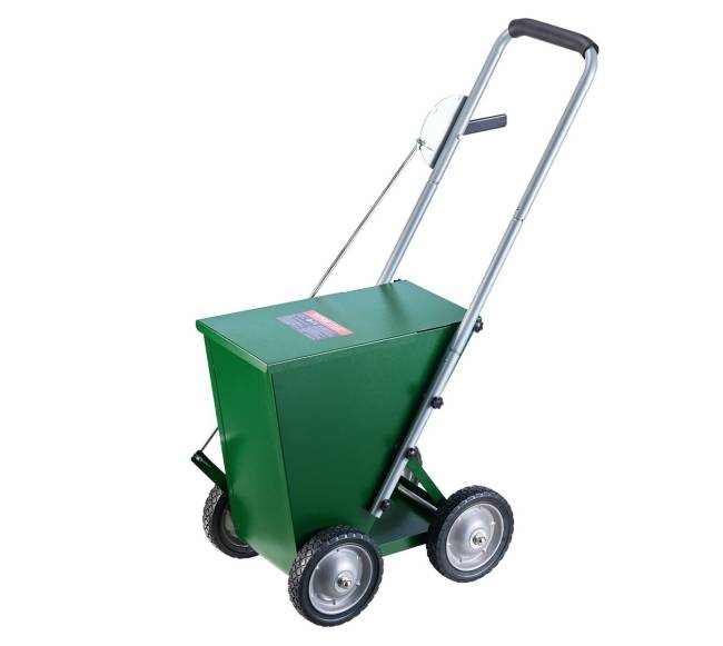 4 ratų dažų žymeklis su 2 arba 4 cm linijomis9