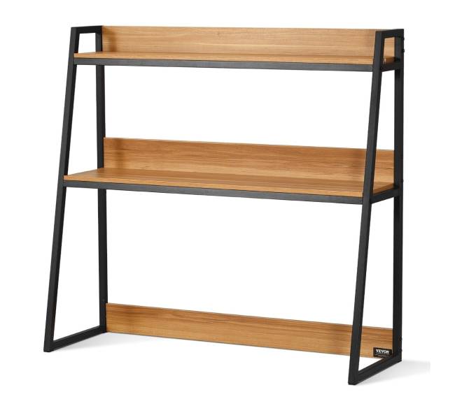 Darbalaukio lentyna su dviem aukštais biurui ir namams0