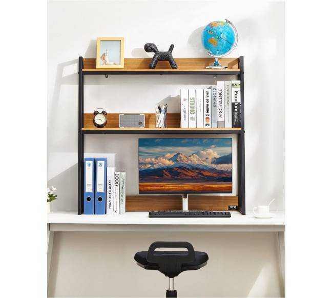 Darbalaukio lentyna su dviem aukštais biurui ir namams6