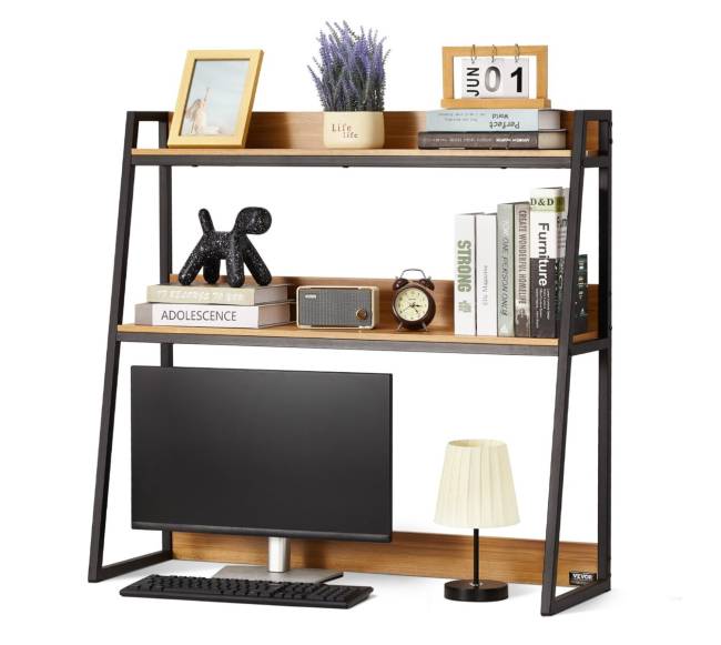 Darbalaukio lentyna su dviem aukštais biurui ir namams9