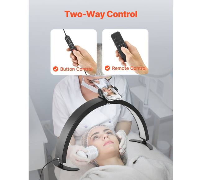 Stalinis nagų šviestuvas su telefono laikikliu4