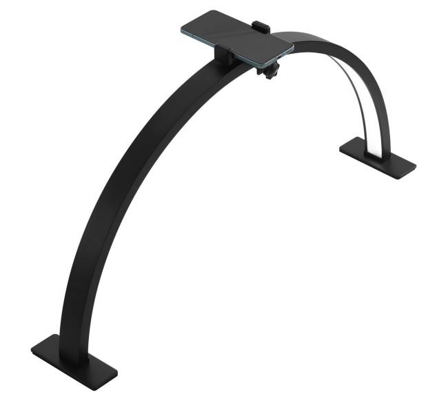 Nagų stalinis šviestuvas 30 W su telefono laikikliu9