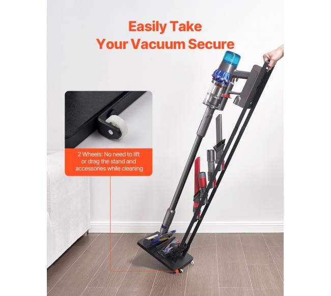 Dyson dulkių siurblių stovas su ratukais3