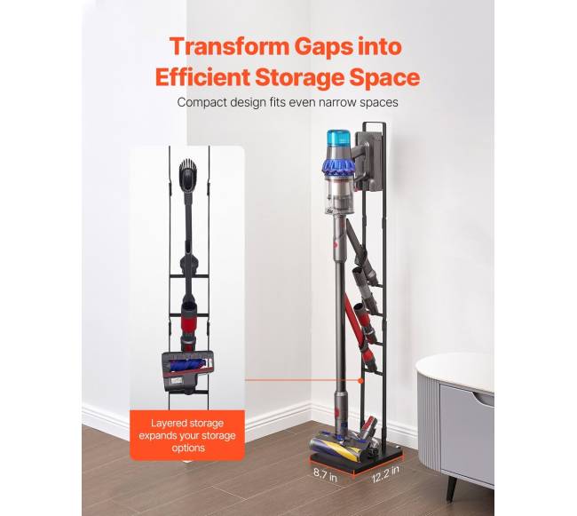 Dyson dulkių siurblių stovas su ratukais4