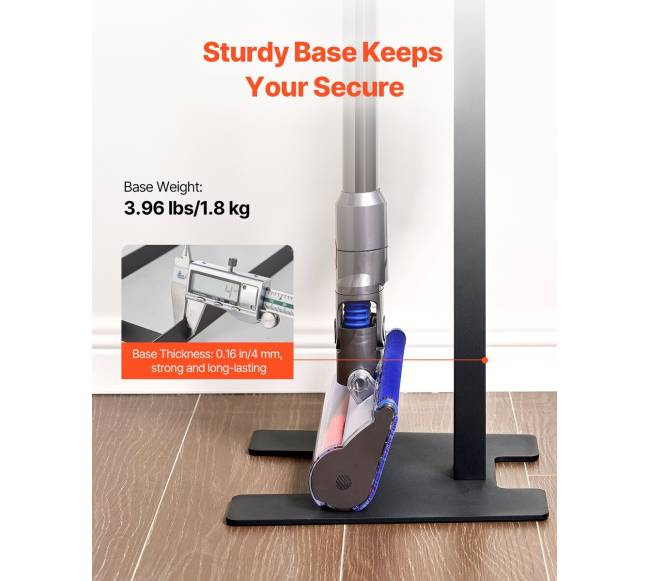 Dulkių siurblio stovas su 6 kabliukais1