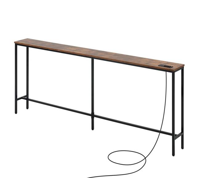 Siaura konsolinė stalo sofa0