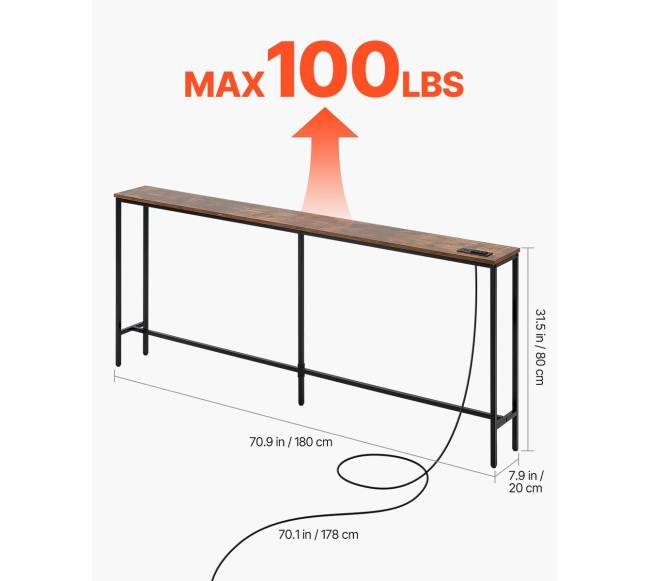Siaura konsolinė stalo sofa2