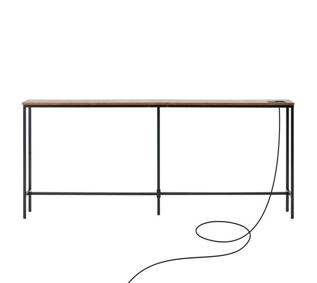 Siaura konsolinė stalo sofa10