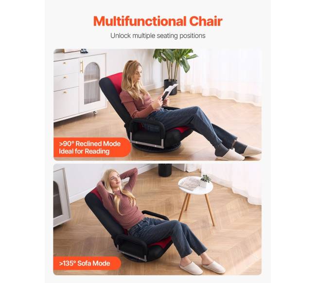 Sukiojama grindų kėdė su ranktūriais5