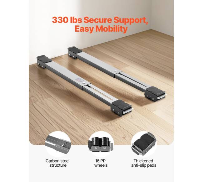 Baldų vežimėlis su reguliuojamais ratukais1